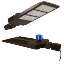 ali baba shopping IP66 ETL cETL DLC Area light 100-277V 480V 347v shoe box 250w 300w LED parking lot light